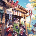 姉妹揃って七五三？ 2枚目