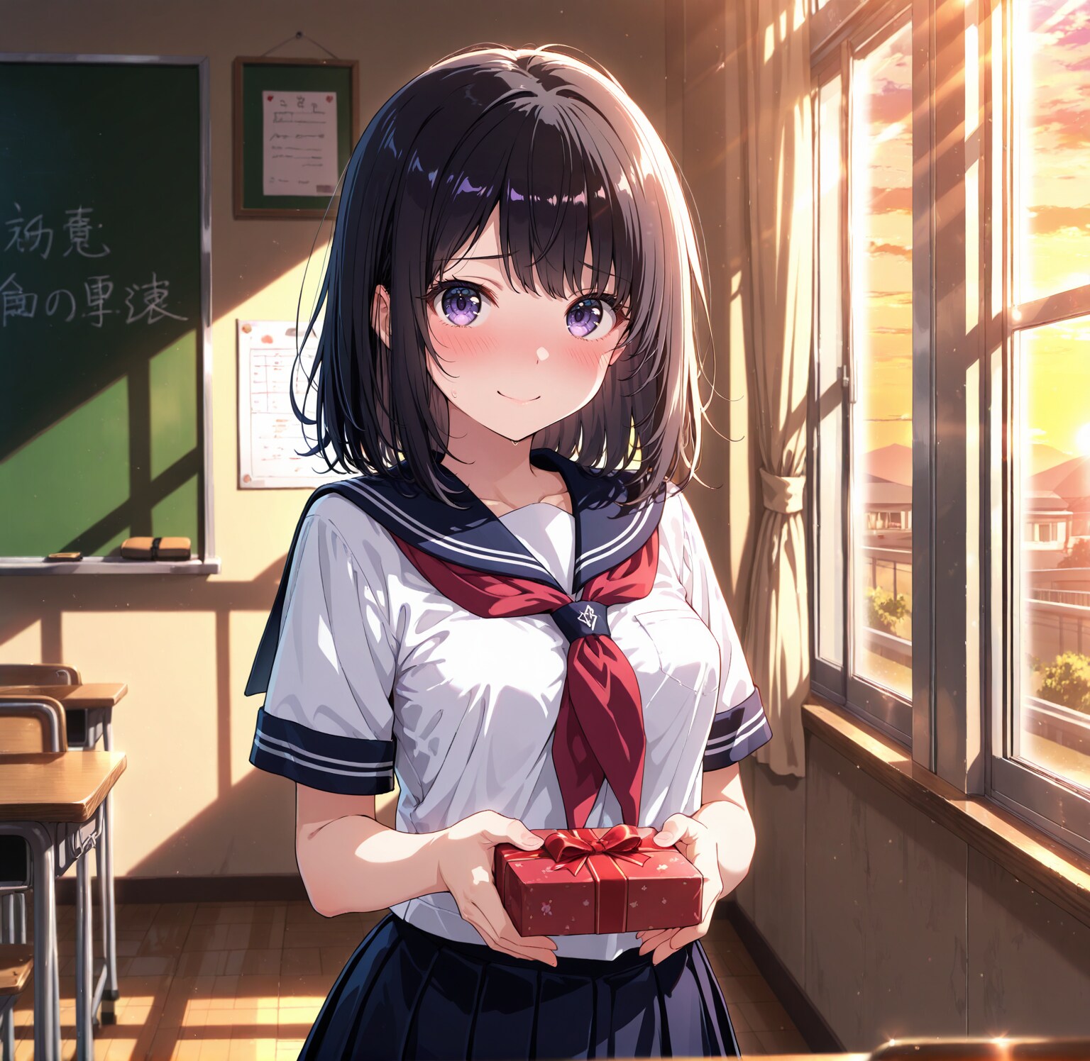 チョコ、受け取ってくれる？