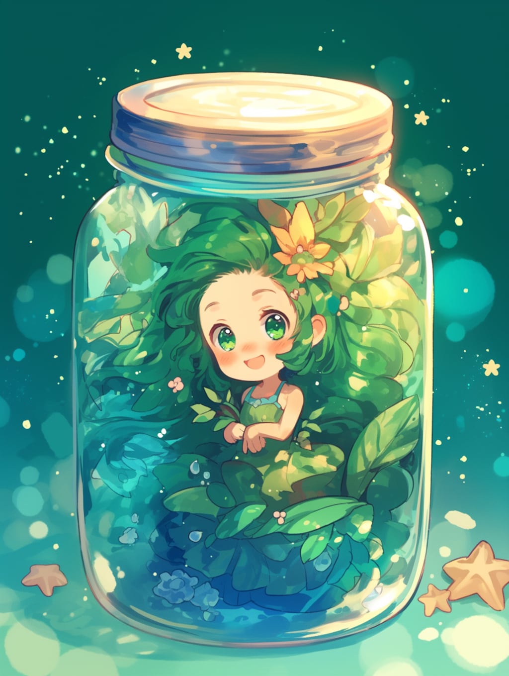 「瓶詰の少女」碧113