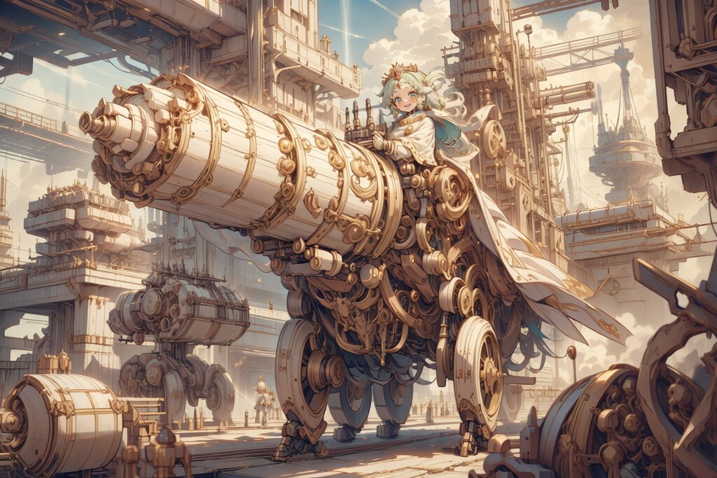 ロイヤル・プリンセス・イマジナリー・エクスプレッション・パープル・ビーム砲