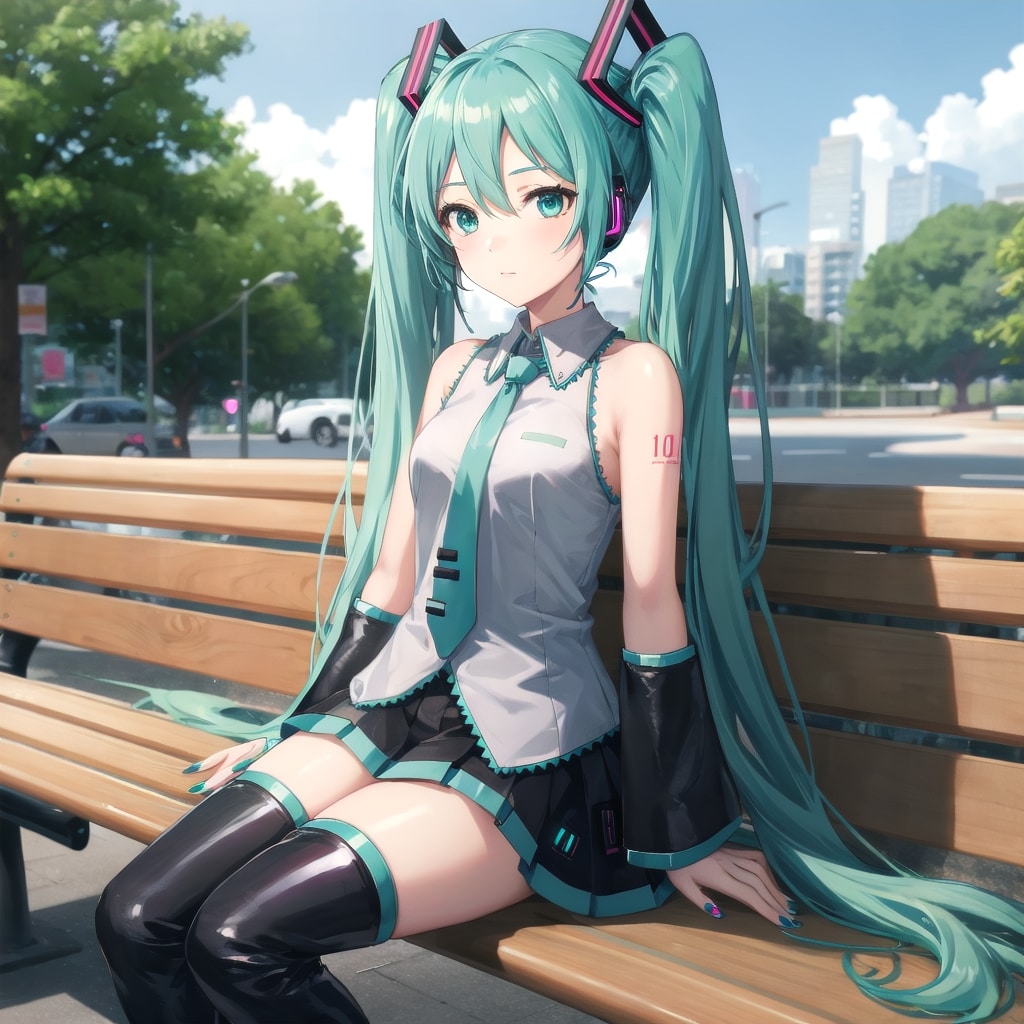 初音ミク/V4B | の人気AIイラスト・グラビア