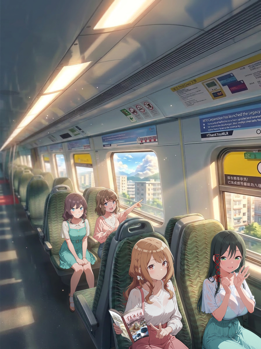 こちらもファーストクラス組！MLR電車で合流へ - 6.7