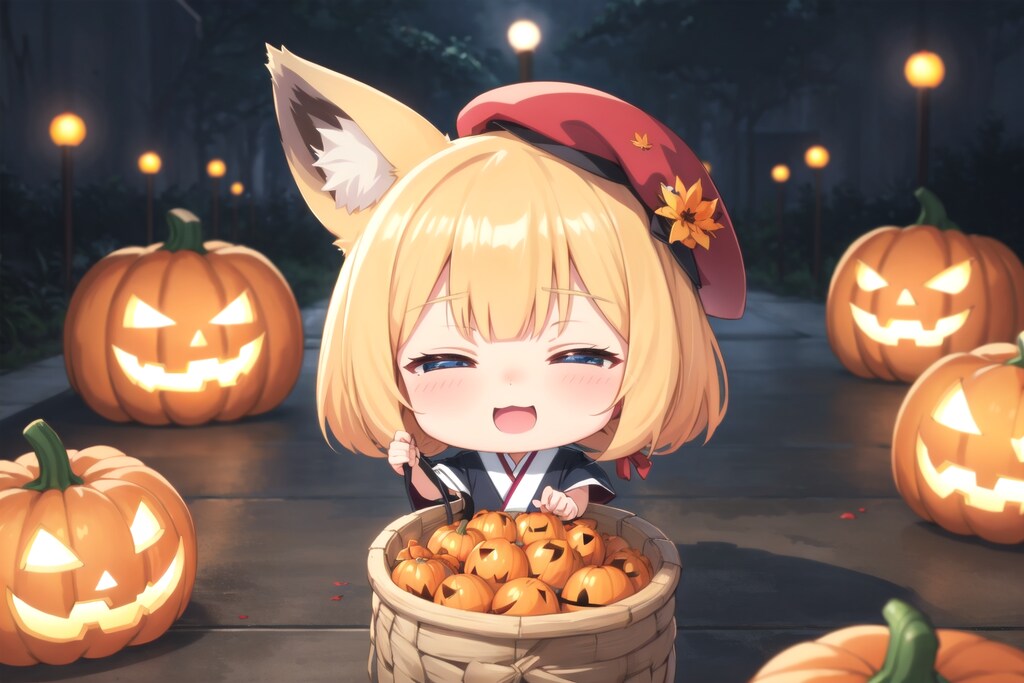 (ん-？、イタズラが良いって-？)。