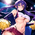 チアリーダーの下乳 5枚目