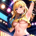 チアリーダーの下乳 9枚目