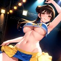 チアリーダーの下乳 2枚目
