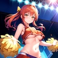 チアリーダーの下乳 12枚目