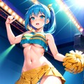 チアリーダーの下乳 10枚目