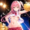 チアリーダーの下乳 11枚目