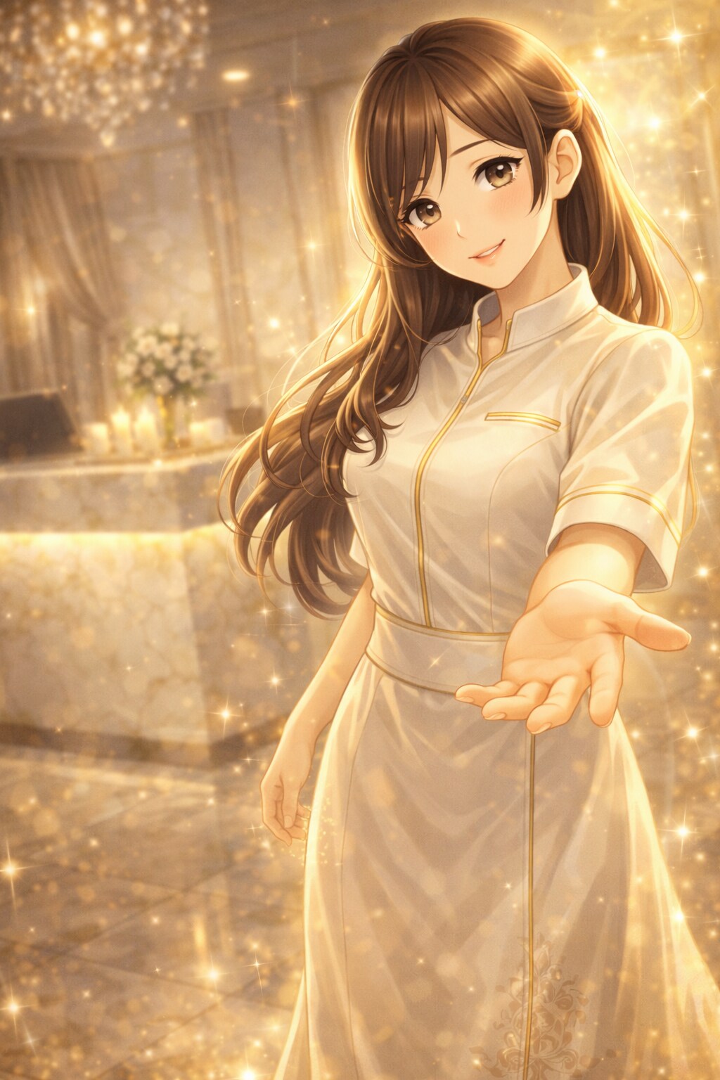 SSR［癒やしの女神］覚醒前 | の人気AIイラスト・グラビア