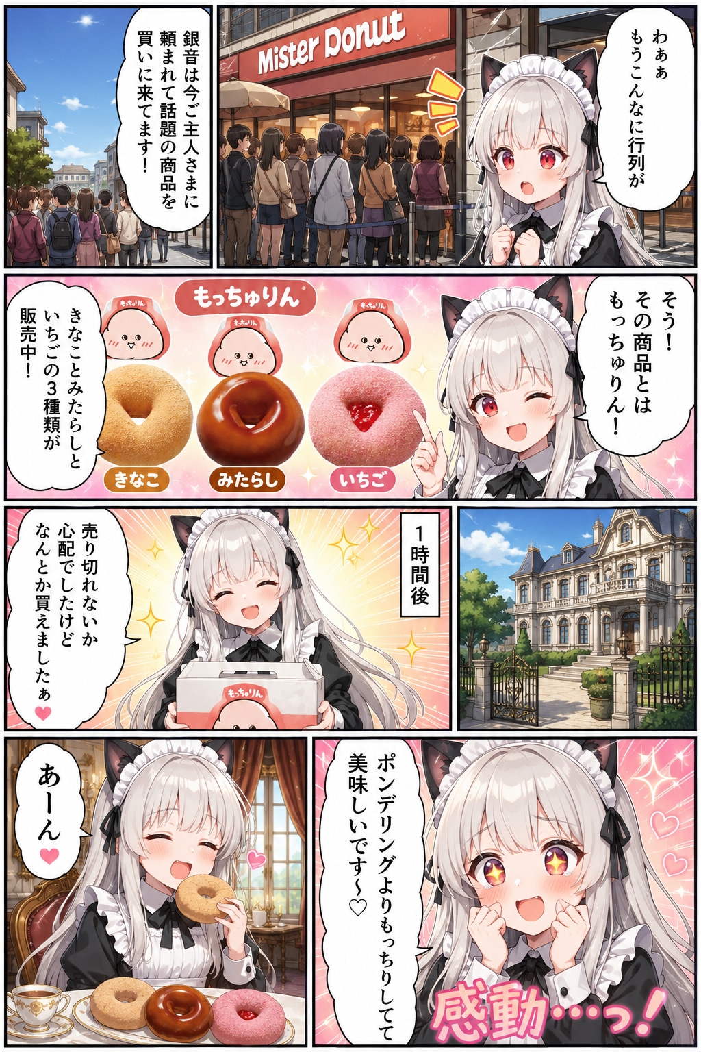 もっちゅりん【実録マンガ】