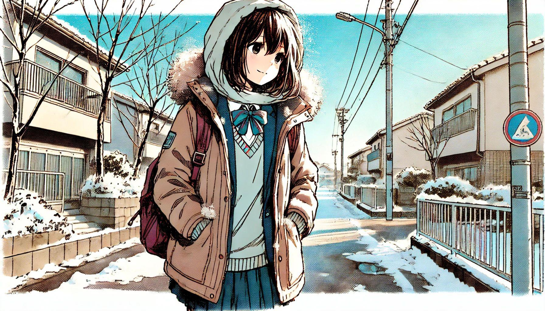 ふぅ、今日も寒いわね