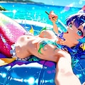 12枚）人魚とソフトクリーム① 8枚目