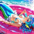 12枚）人魚とソフトクリーム① 10枚目