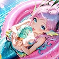 12枚）人魚とソフトクリーム① 5枚目