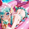 12枚）人魚とソフトクリーム① 7枚目