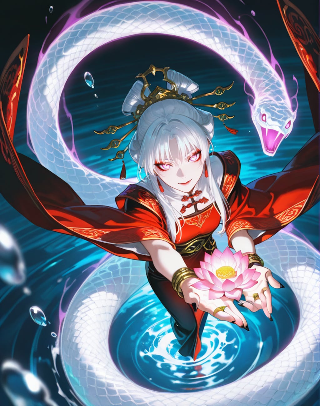 白蛇后、中国四千年の秘儀！