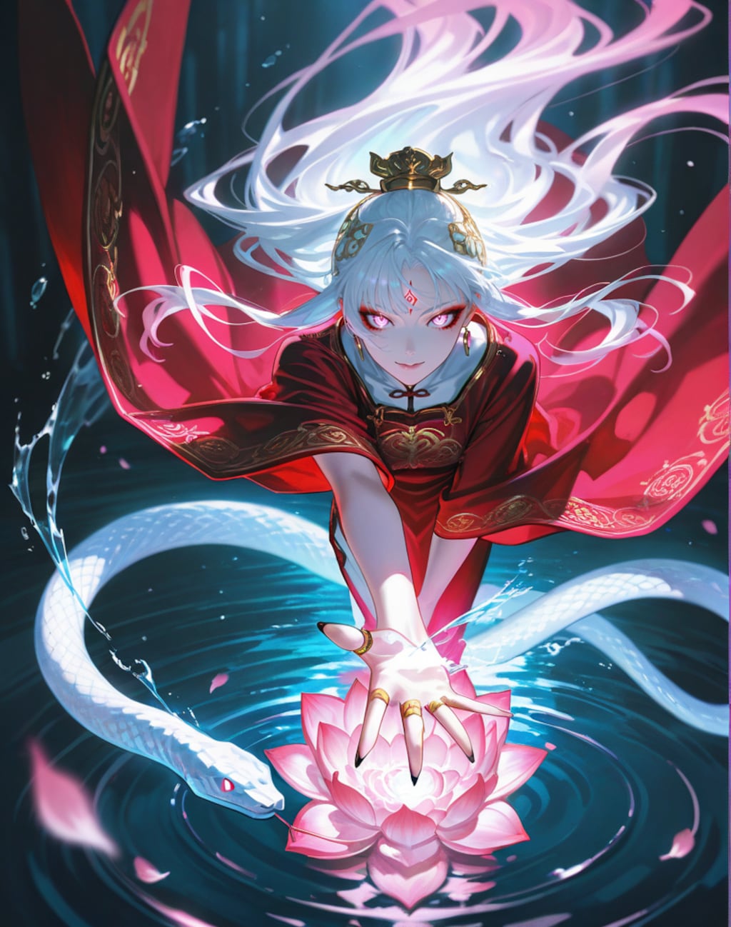 白蛇后、中国四千年の秘儀！