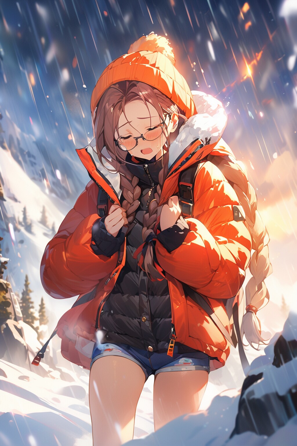 下半身がつらい女の子