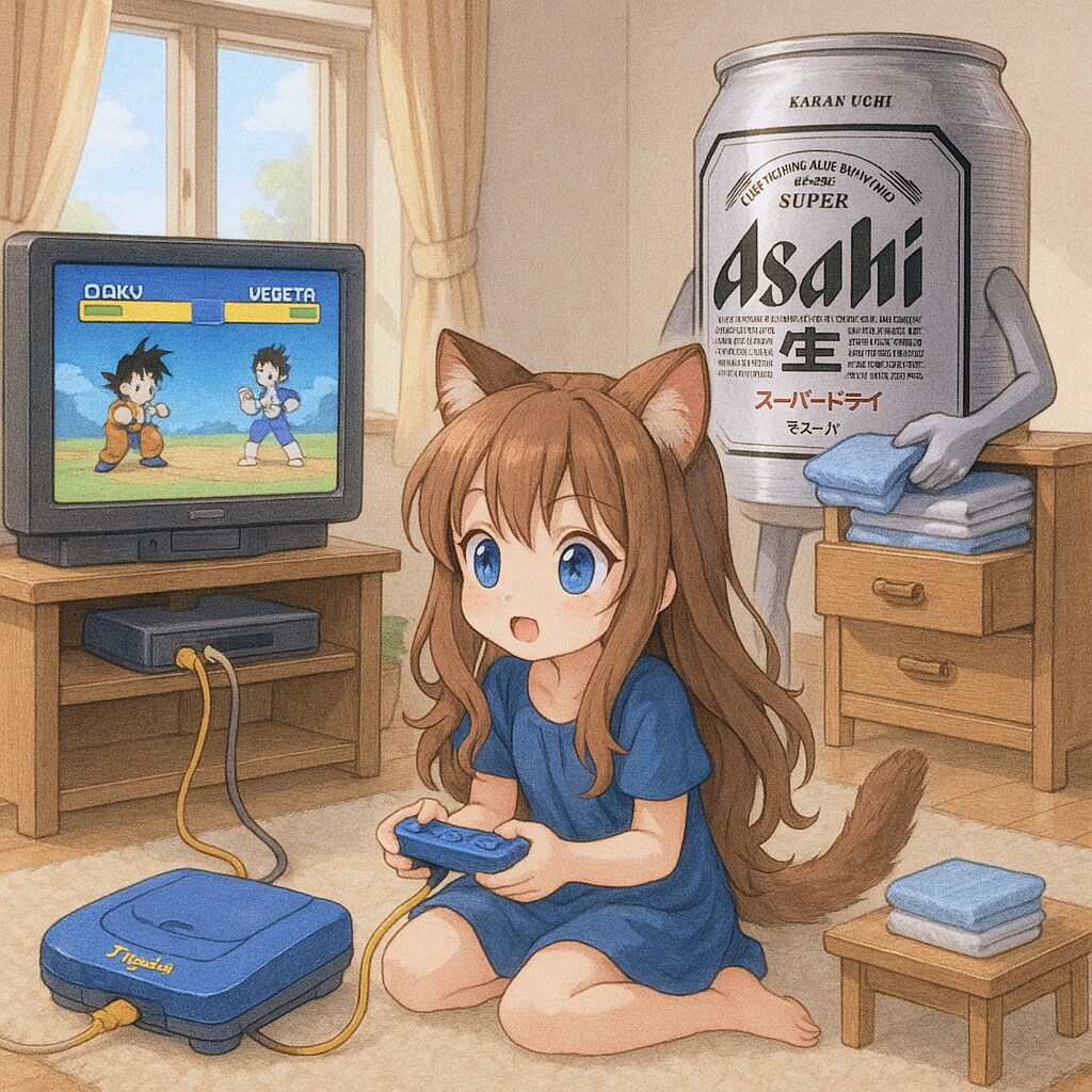 プレイディア(？)で遊ぶ小さな女の子