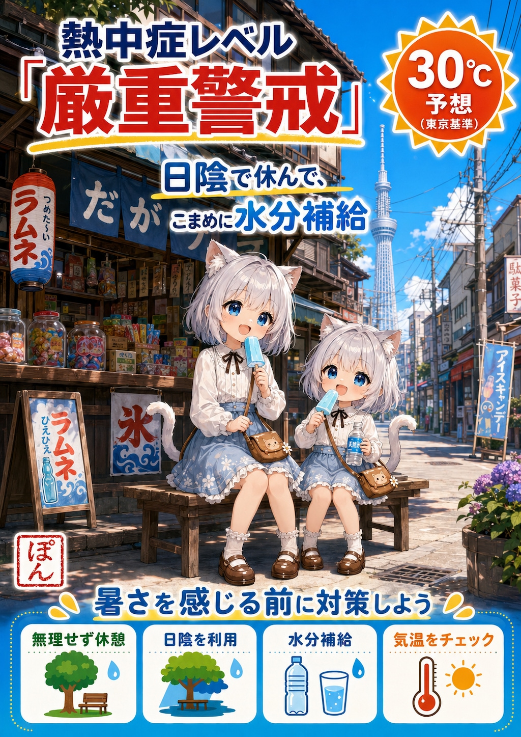 今日は厳重警戒です