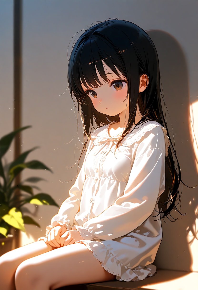 黒髪の美少女(158) | の人気AIイラスト・グラビア