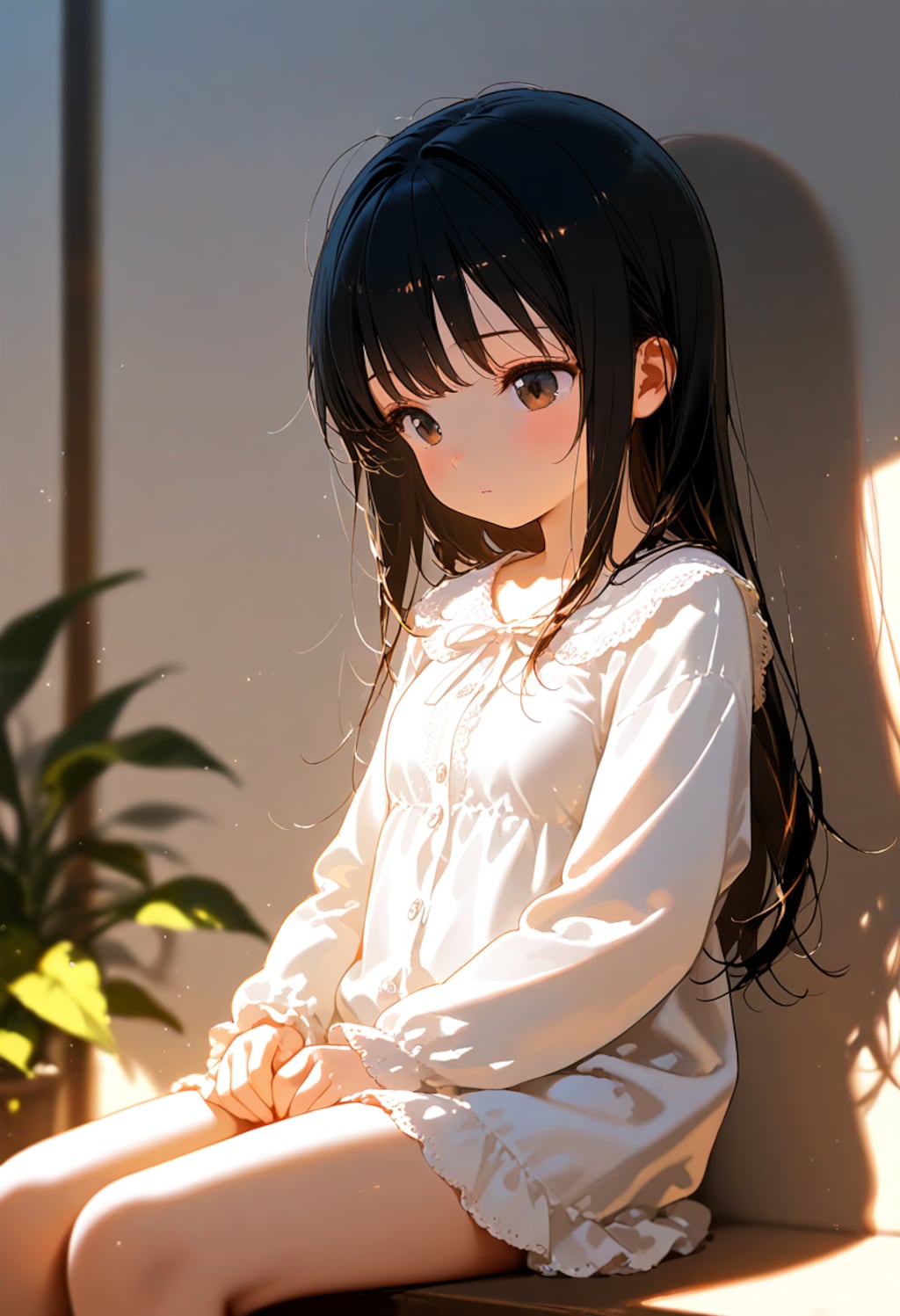 黒髪の美少女(158)