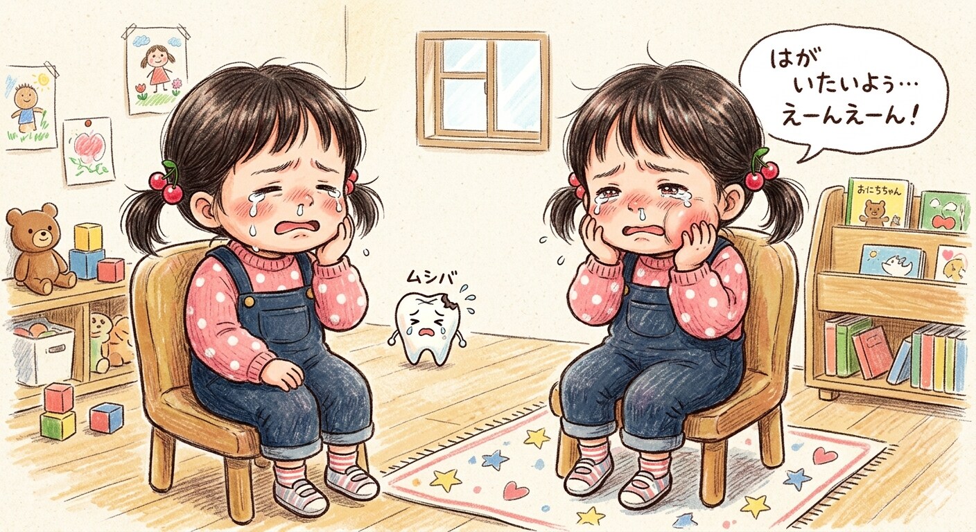 はがいたい女の子ふたり