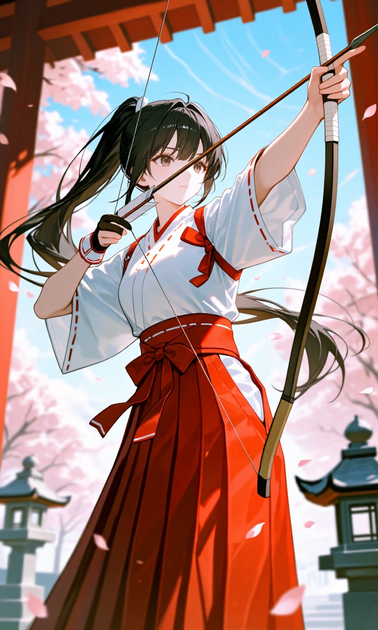 大弓女子 | の人気AIイラスト・グラビア