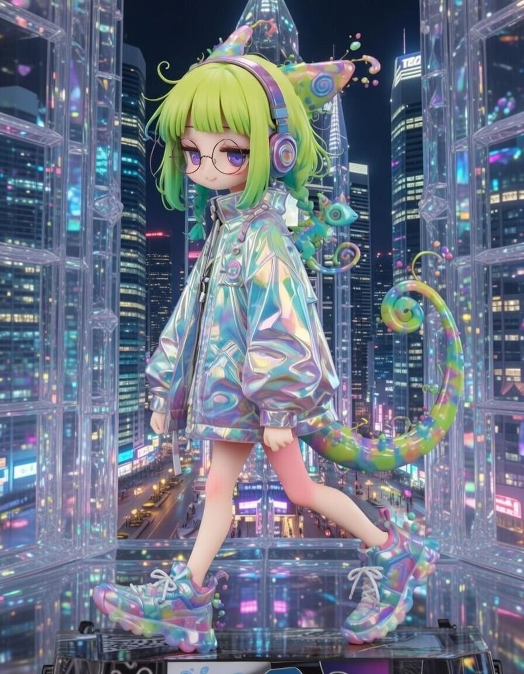 カメレオンガール♪