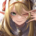 目が笑っていないエルフさん 7枚目