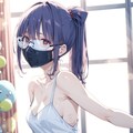 半裸でマスク 2枚目