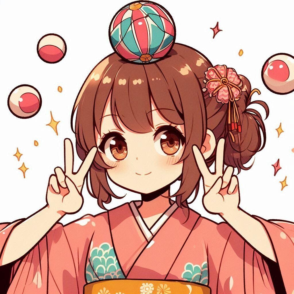 [Dalleさんで]〇ートボールを作る女の子[キョートボール]