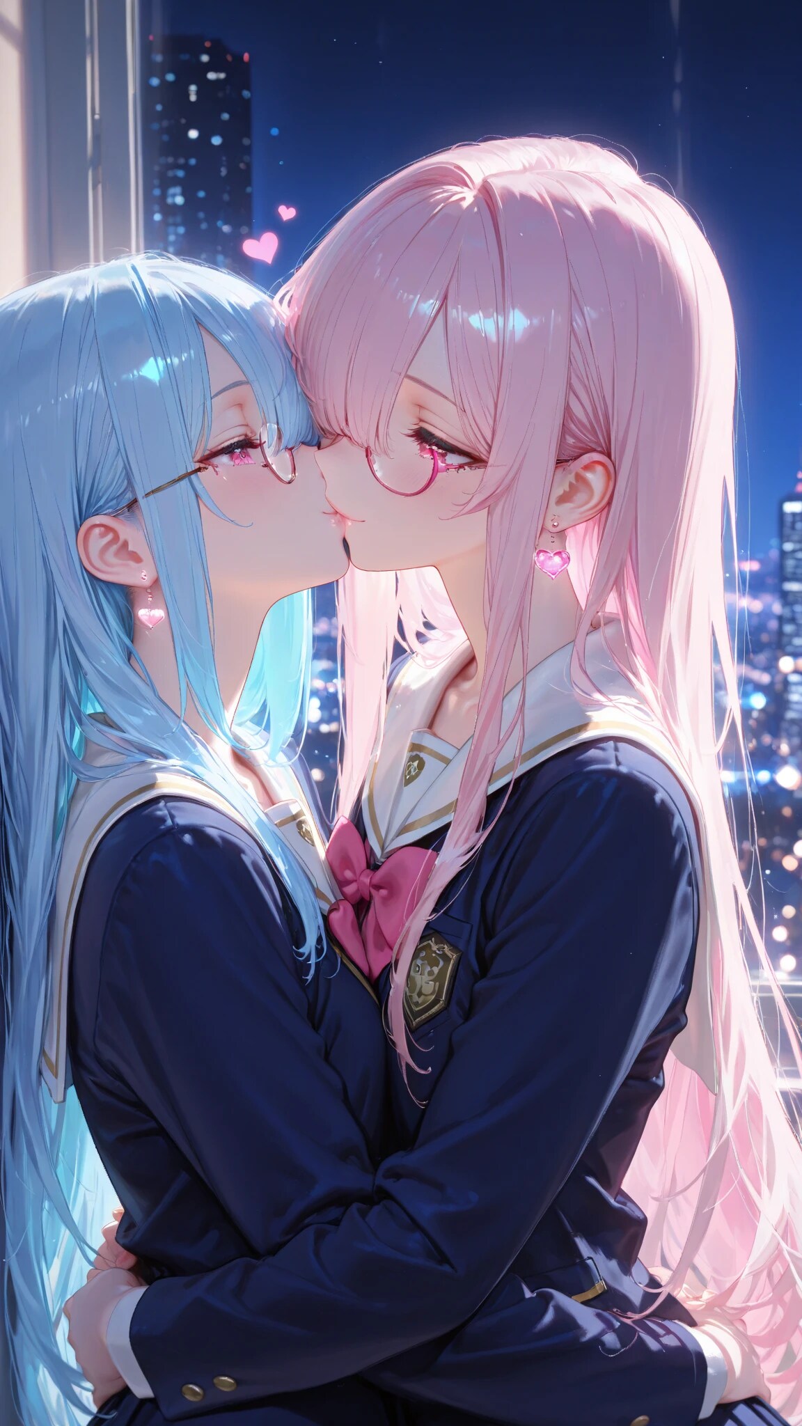 百合キス祭り