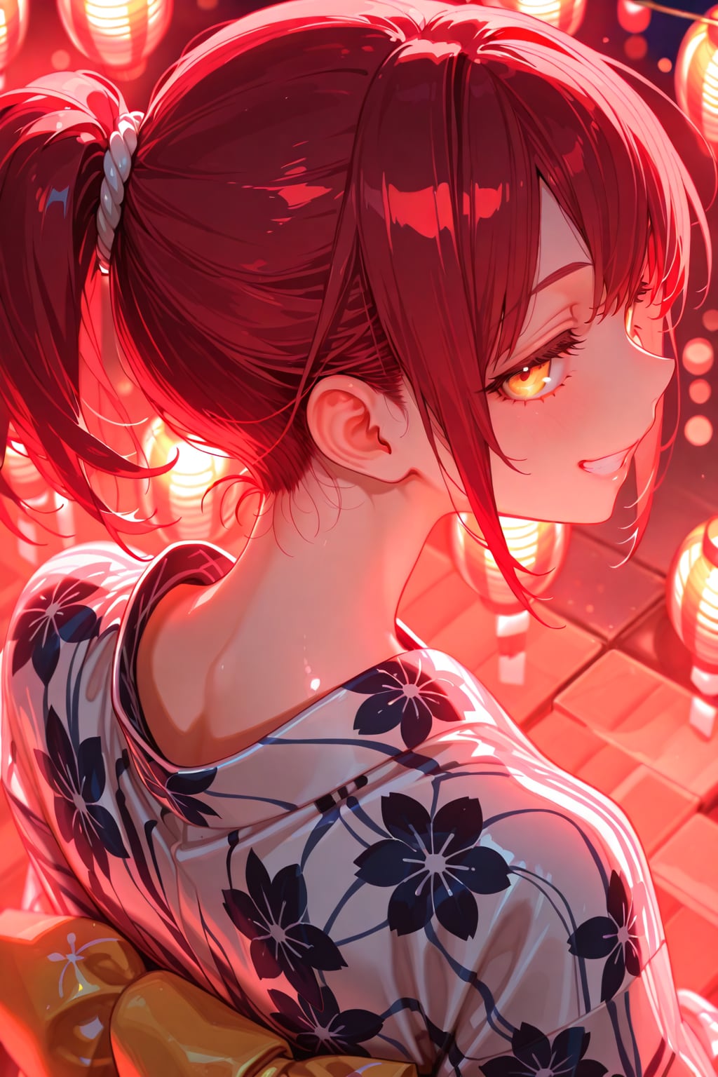 赤く染めて