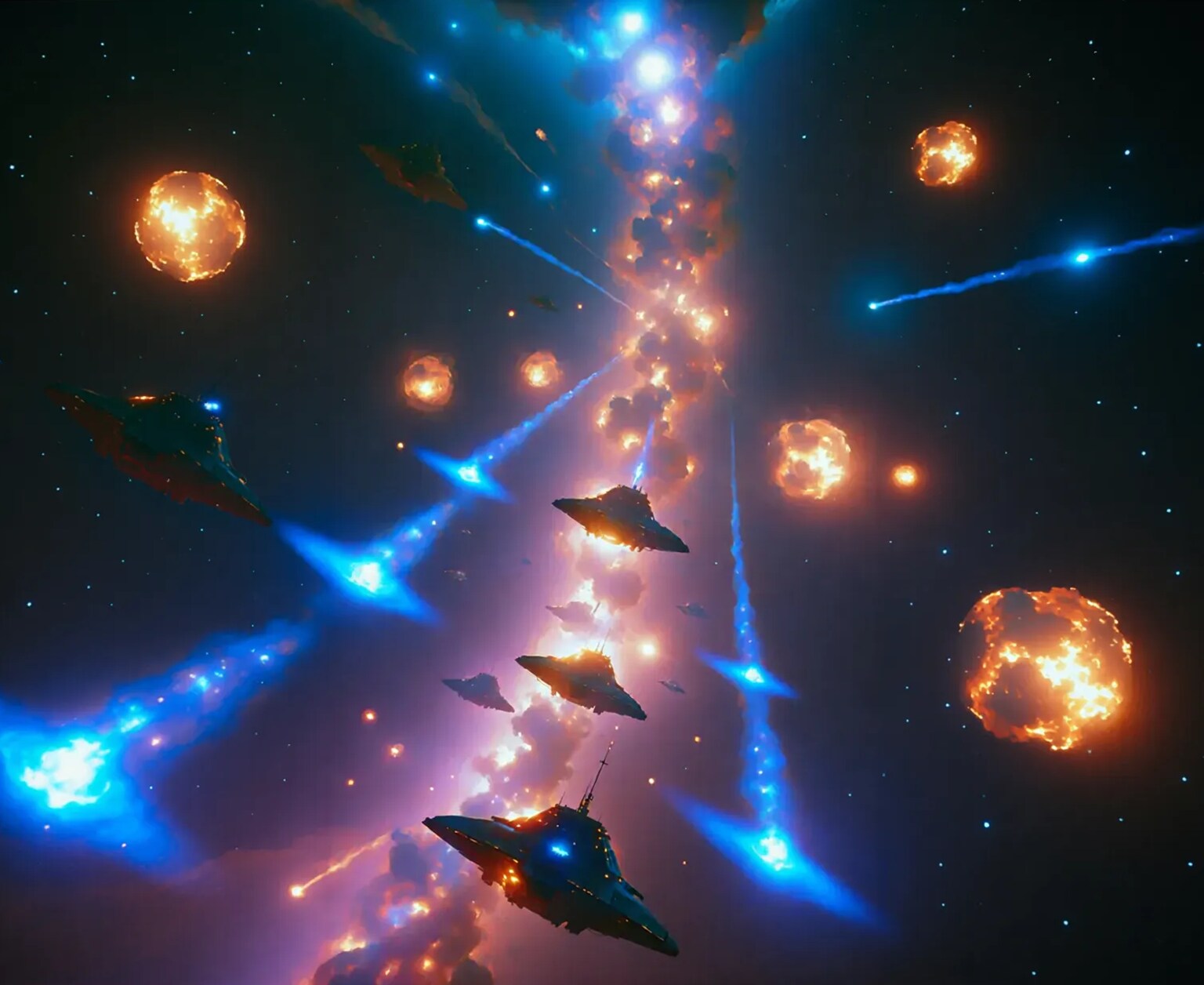アダムスキー型艦隊銀河に出撃す！ | の人気AIイラスト・グラビア