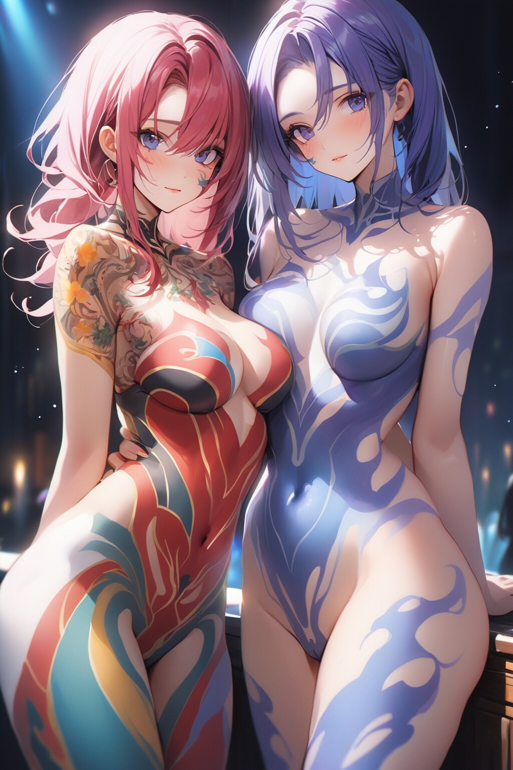 VEGAでボディペイント（本命）