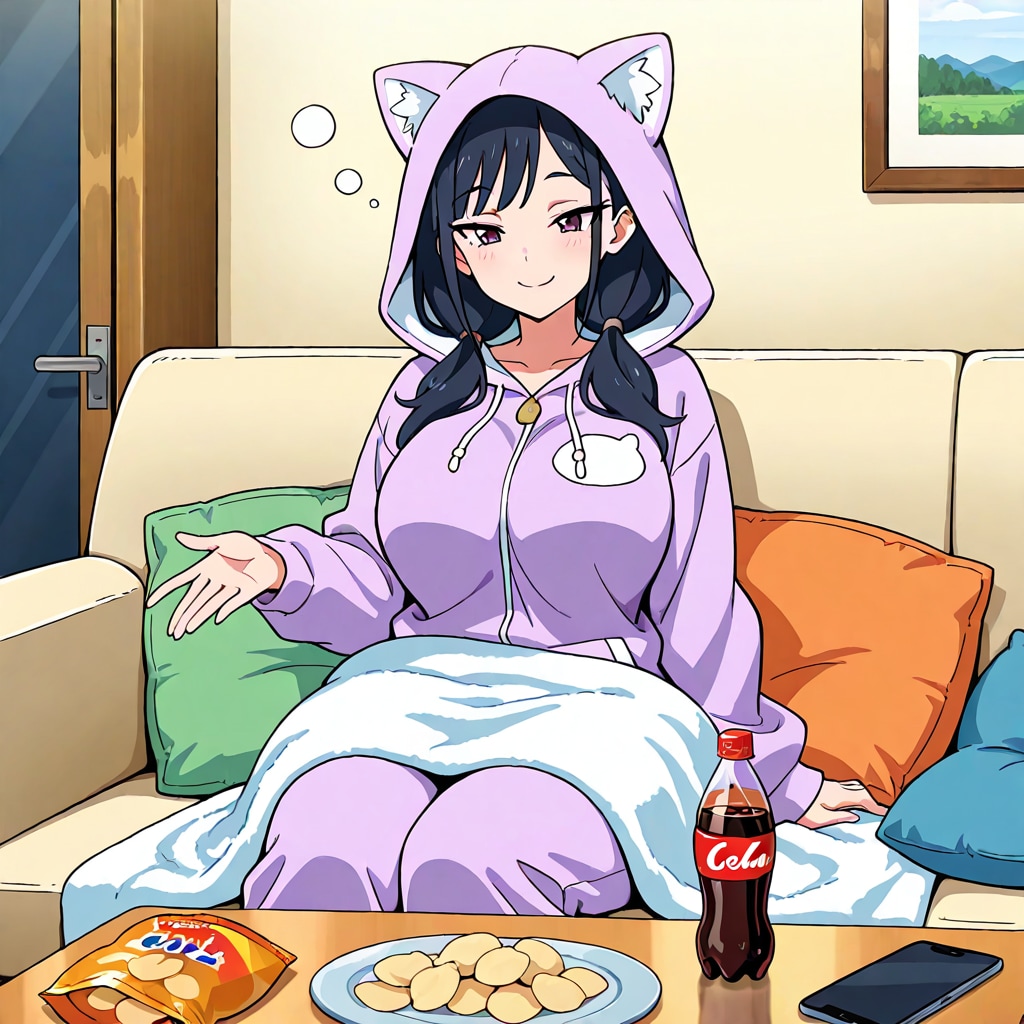 休日の巣ごもり女王