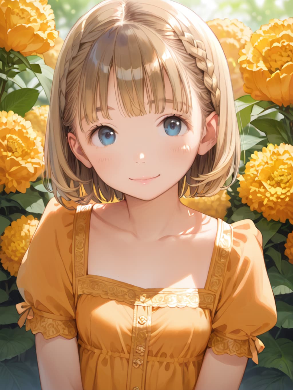 誕生石を擬人化【トパーズ】（１２枚）