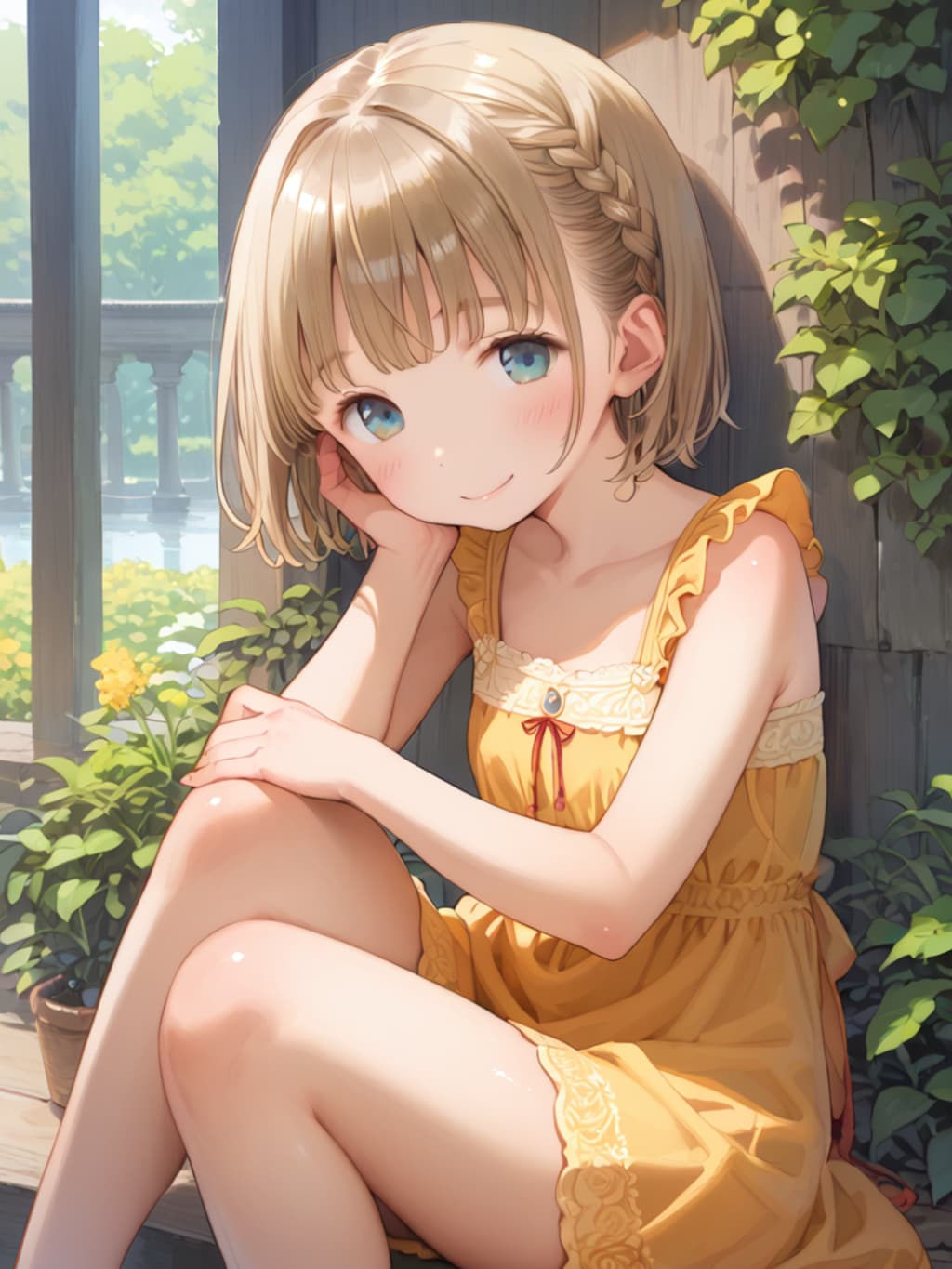 誕生石を擬人化【トパーズ】（１２枚）