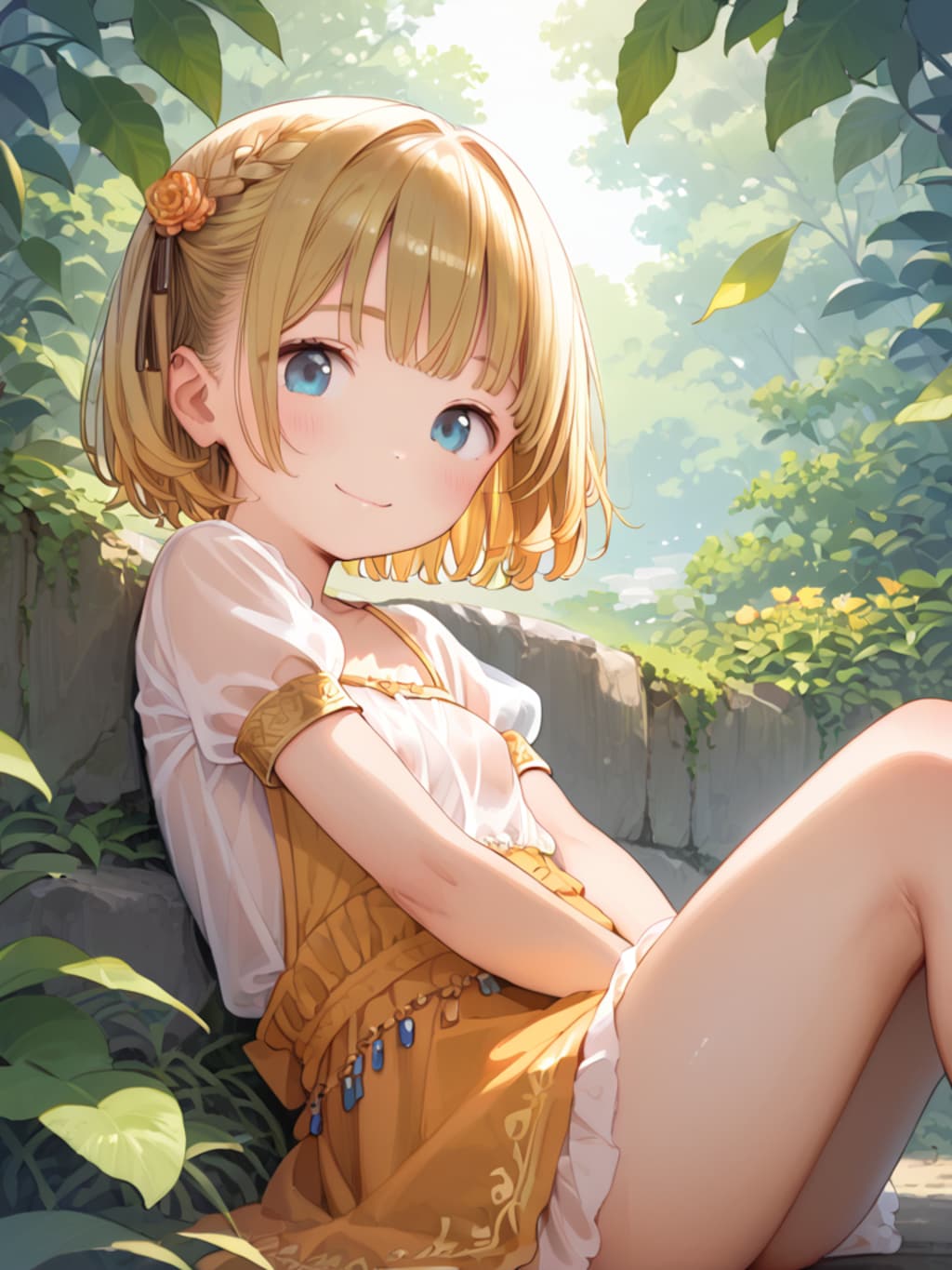 誕生石を擬人化【トパーズ】（１２枚）