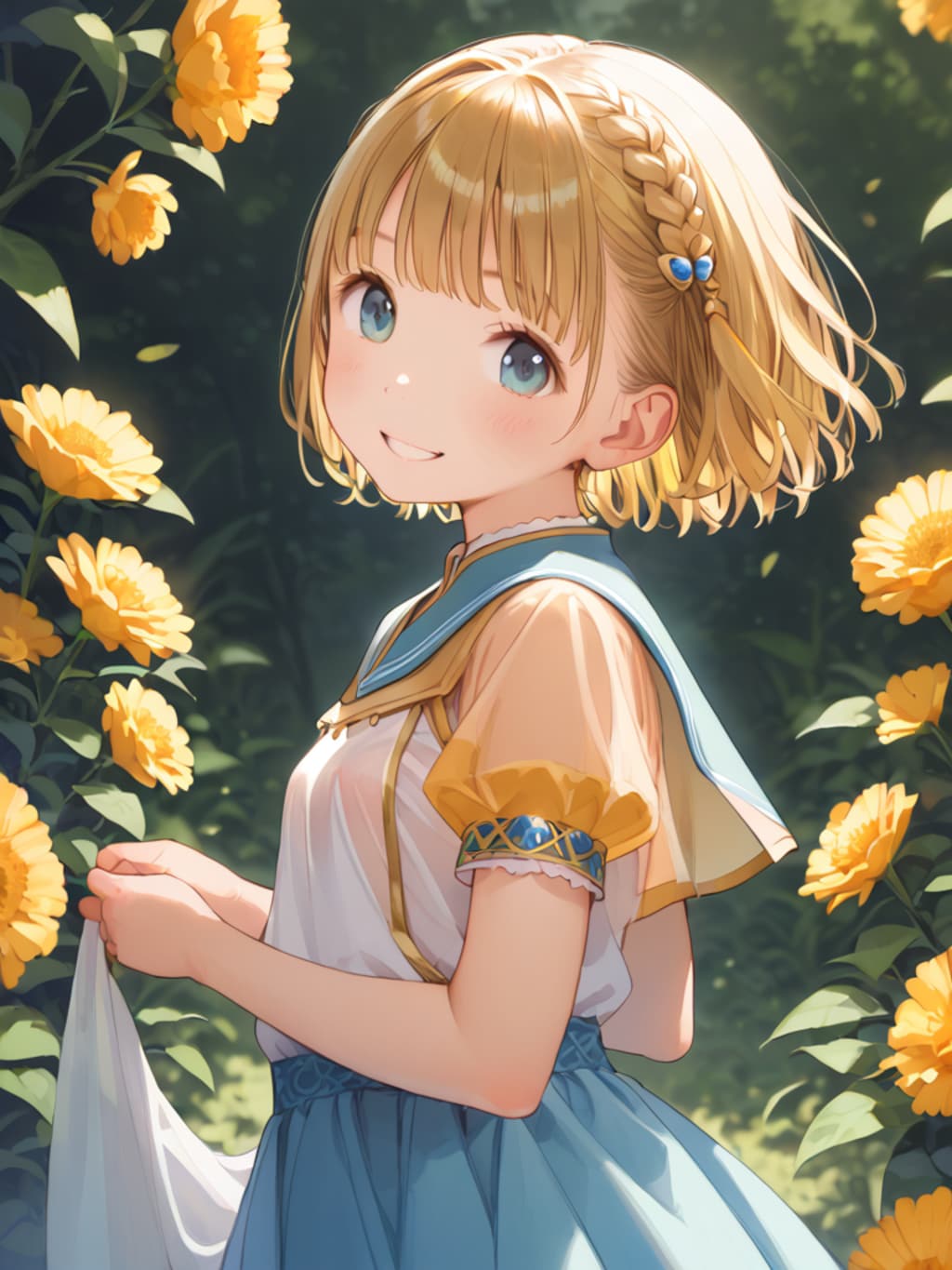 誕生石を擬人化【トパーズ】（１２枚）