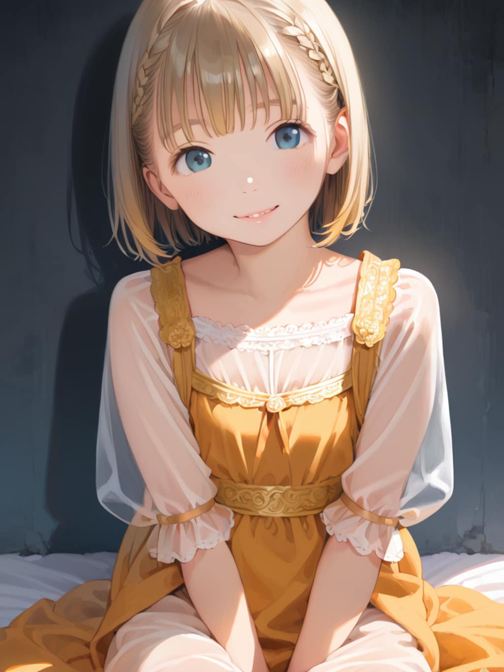 誕生石を擬人化【トパーズ】（１２枚）