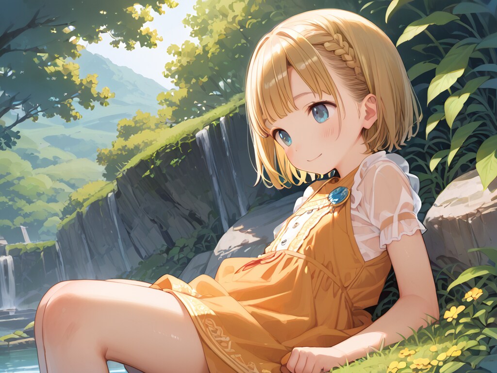 誕生石を擬人化【トパーズ】（１２枚）