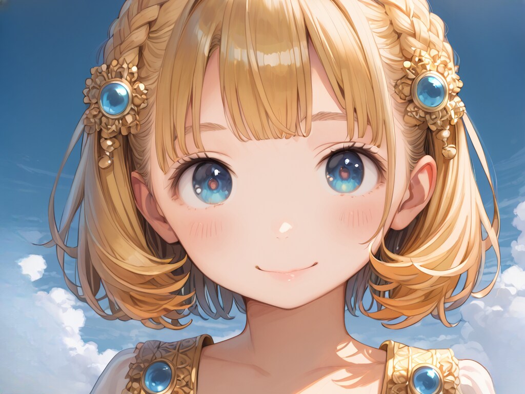 誕生石を擬人化【トパーズ】（１２枚）