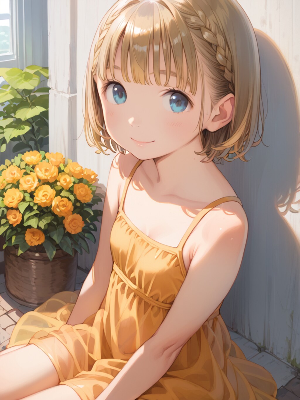 誕生石を擬人化【トパーズ】（１２枚）