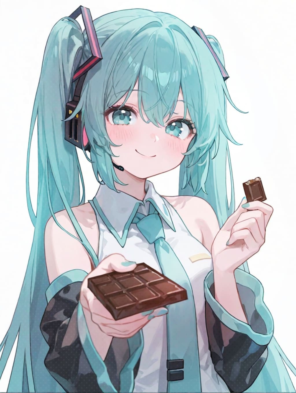 余ったチョコ食べます？
