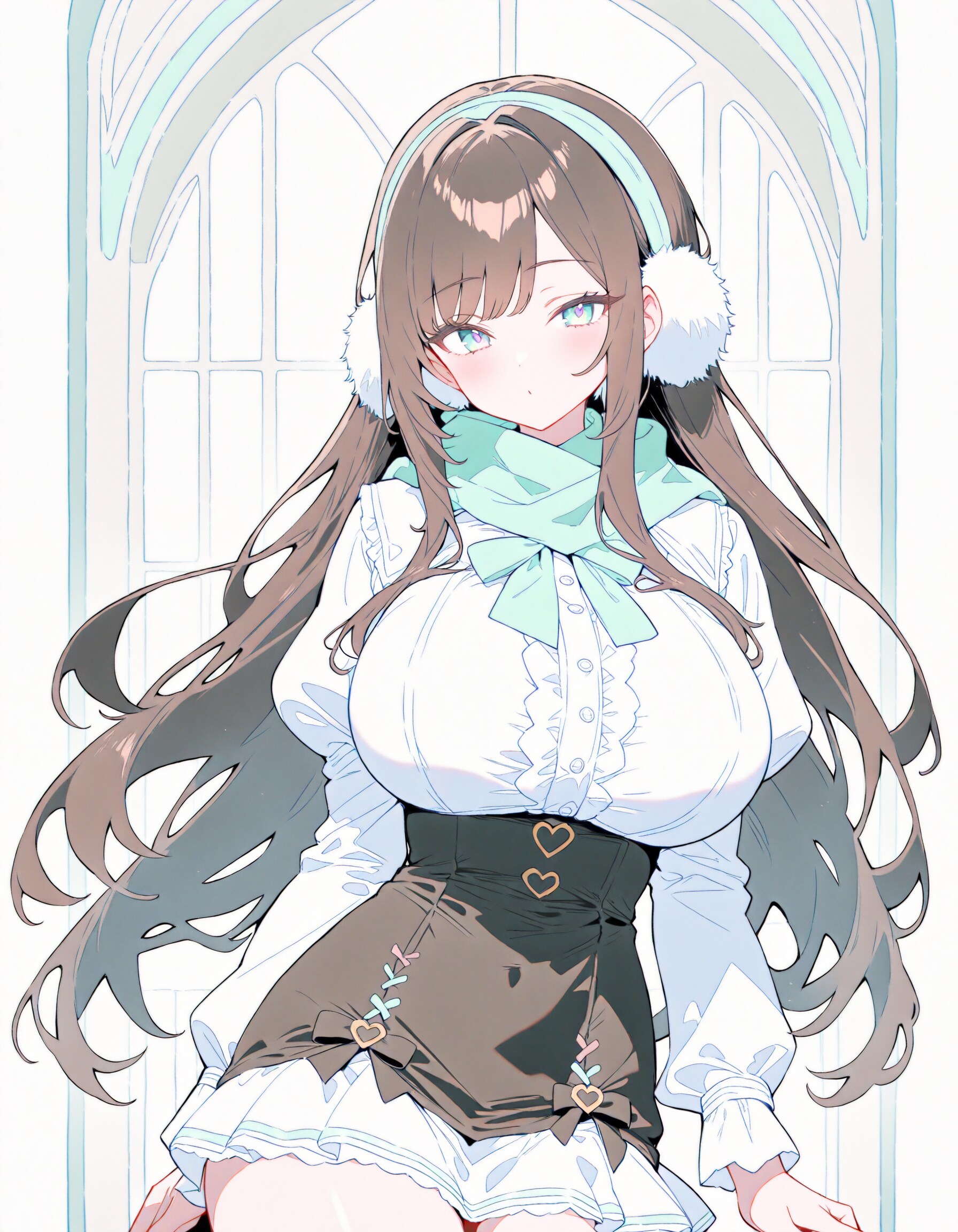 チョコミント色姉さんXL