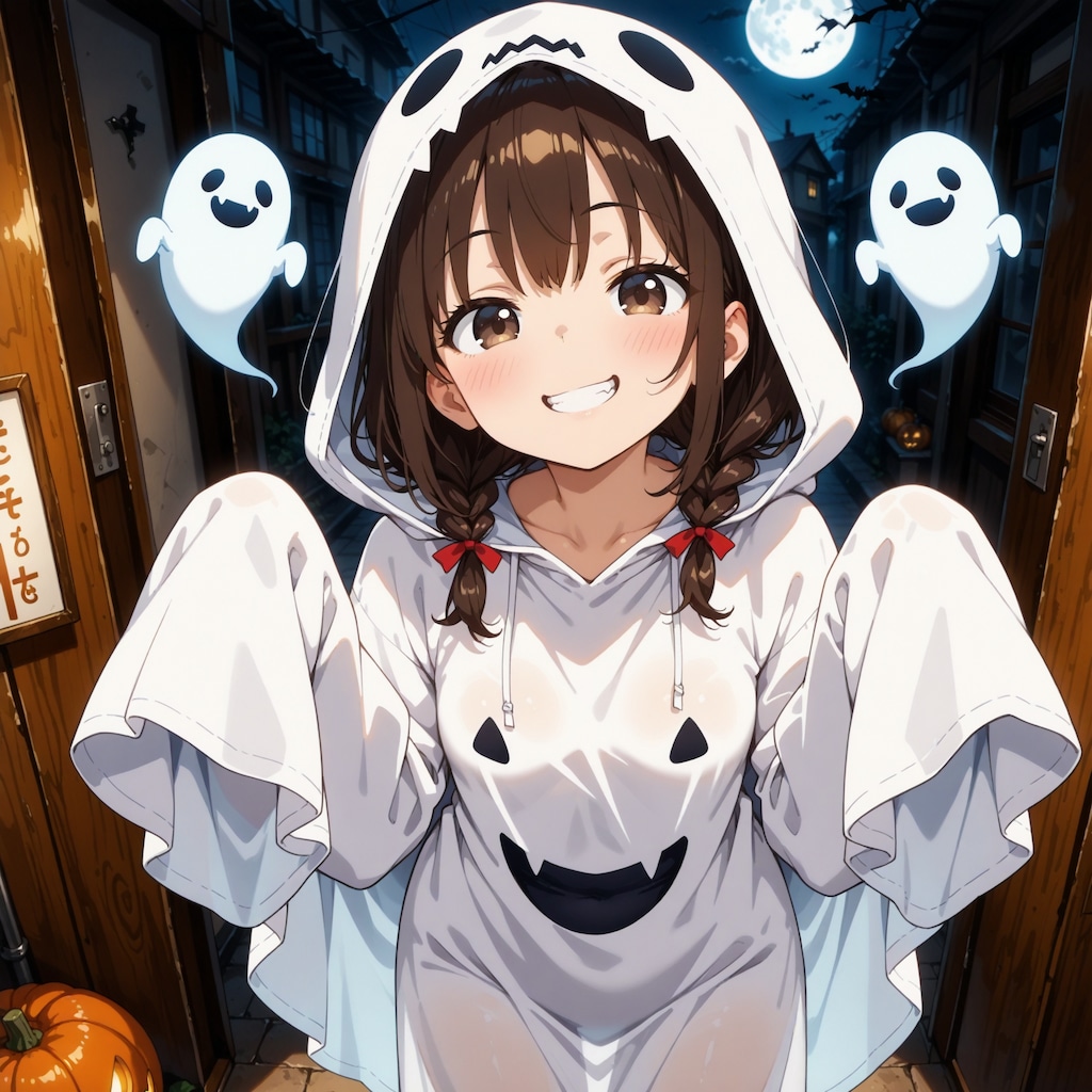 ハロウィン2「うちのゴーストちゃん」