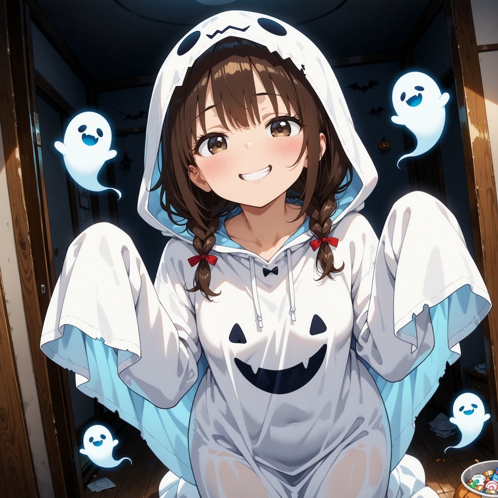 ハロウィン2「うちのゴーストちゃん」